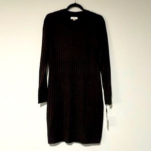 NWT Calvin Klein Cable Knit Sweater Dress